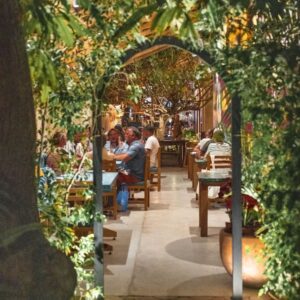 Terrace at Ruba's Bakery and Bistro