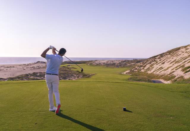 Solmar Golf Links course on the Pacific side of Cabo San Lucas